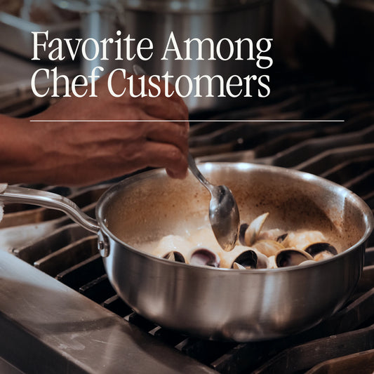 Stainless Saucier Set