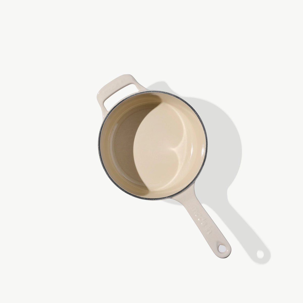 Enameled Cast Iron Saucepan