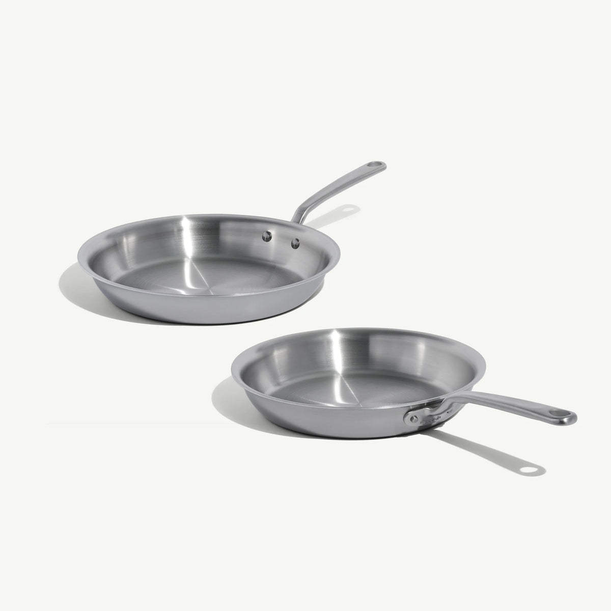Stainless Clad Frying Pan Set
