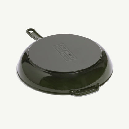 Enameled Cast Iron Skillet