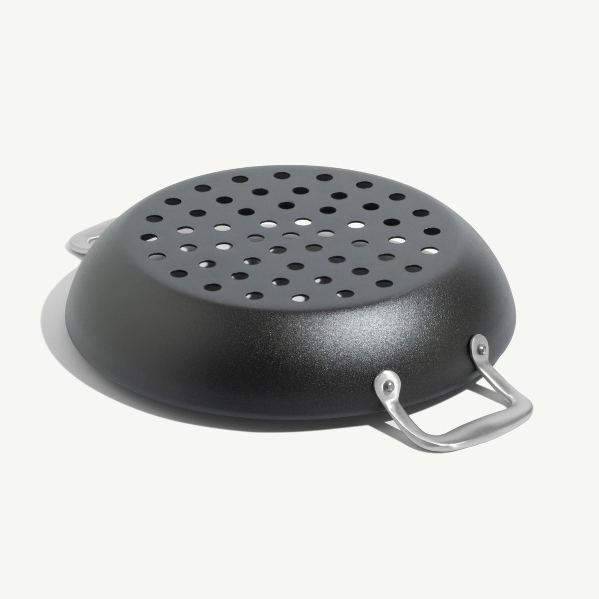 Seasoned Carbon Steel Grill Basket