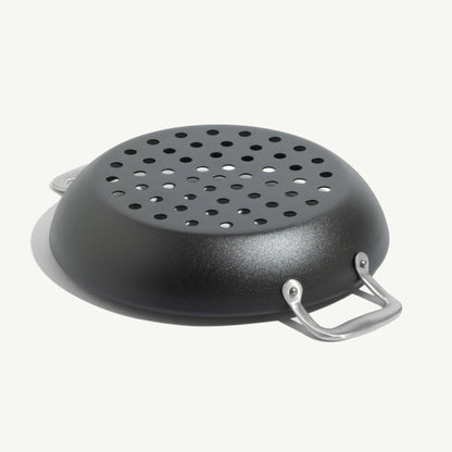 Seasoned Carbon Steel Grill Basket