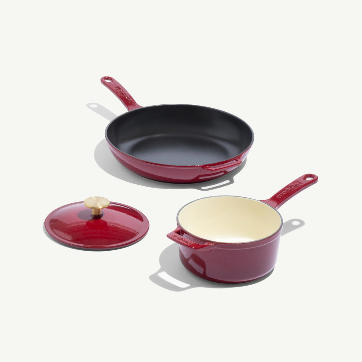 Enameled Cast Iron Set