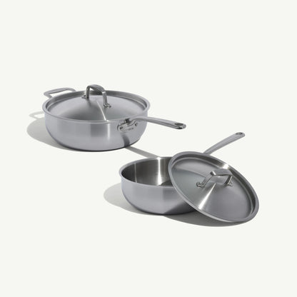 Stainless Saucier Set