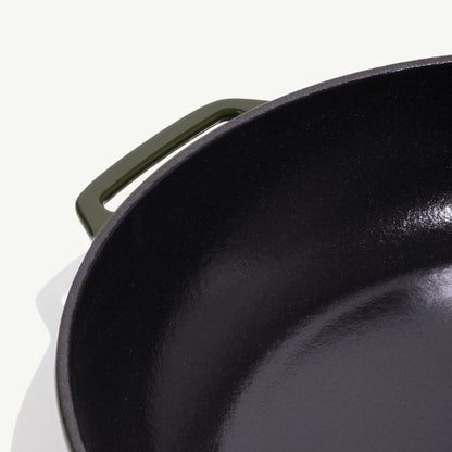 Enameled Cast Iron Skillet