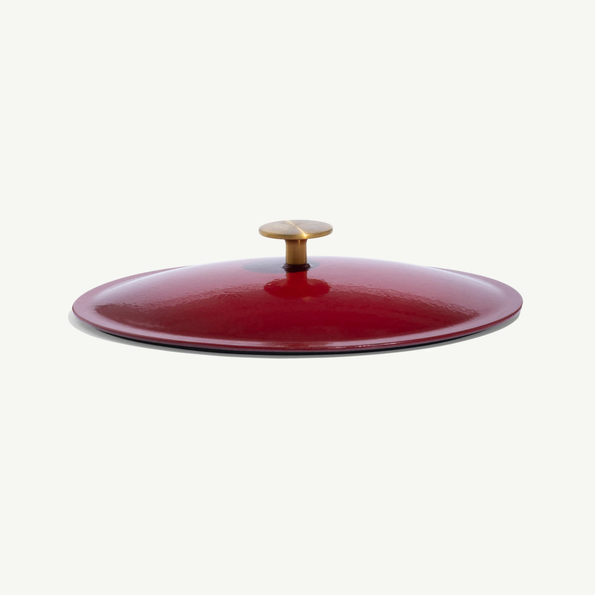 Oval Enameled Cast Iron Dutch Oven