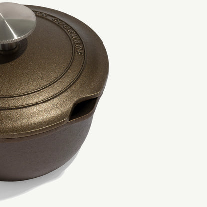 Seasoned Cast Iron Butter Warmer