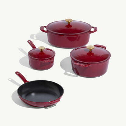 Enameled Cast Iron Set
