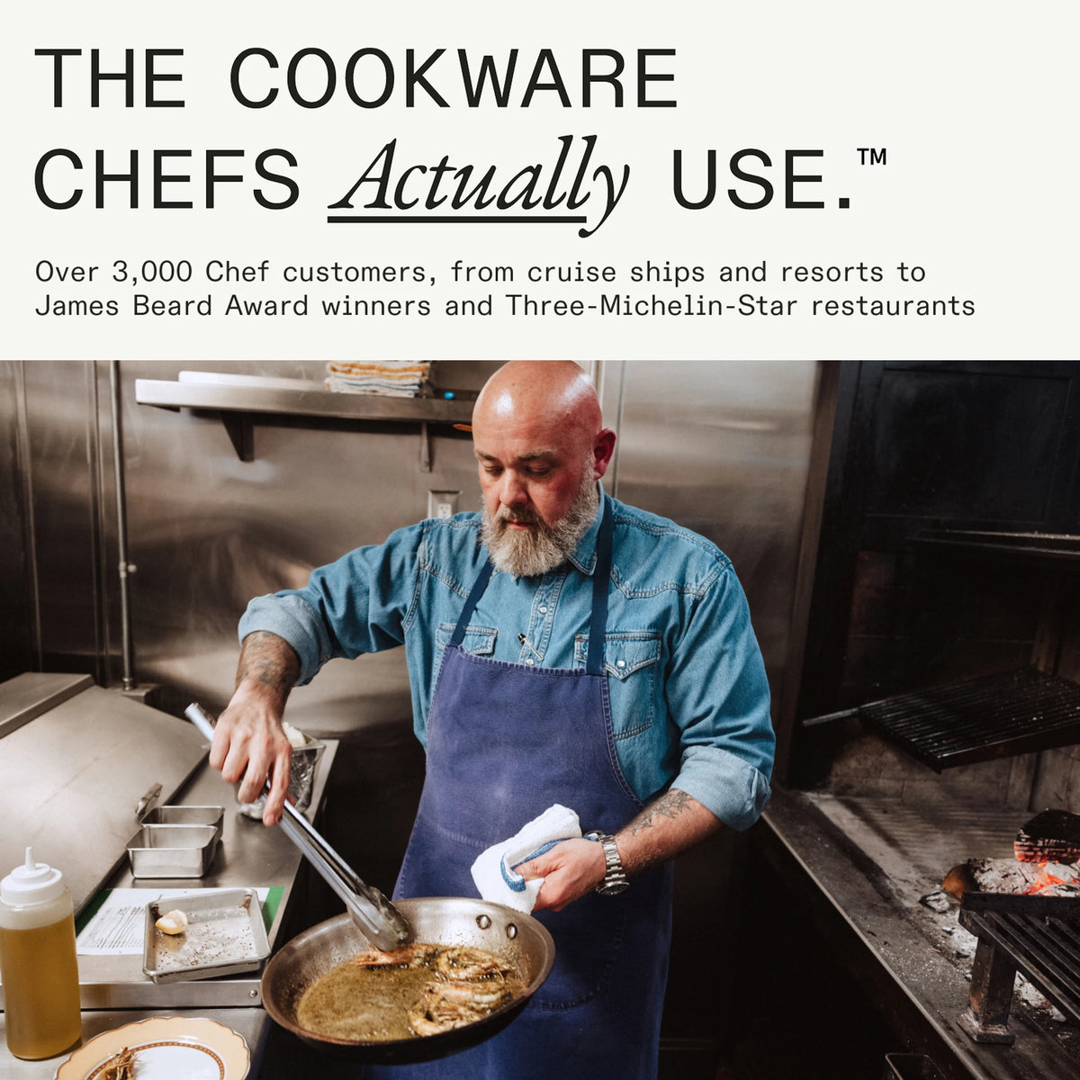 Stainless Clad Frying Pan