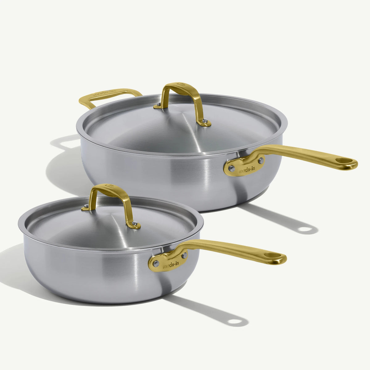 Stainless Saucier Set