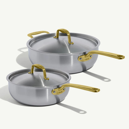 Stainless Saucier Set