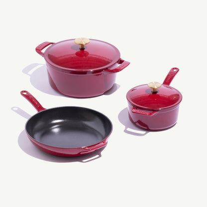 Enameled Cast Iron Set