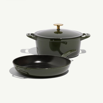 Enameled Cast Iron Set