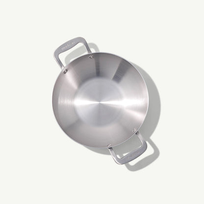 Stainless Clad Kadai