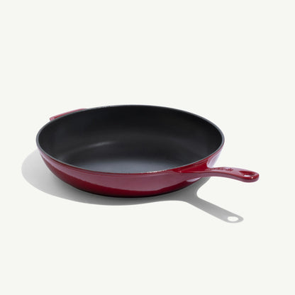 Enameled Cast Iron Skillet