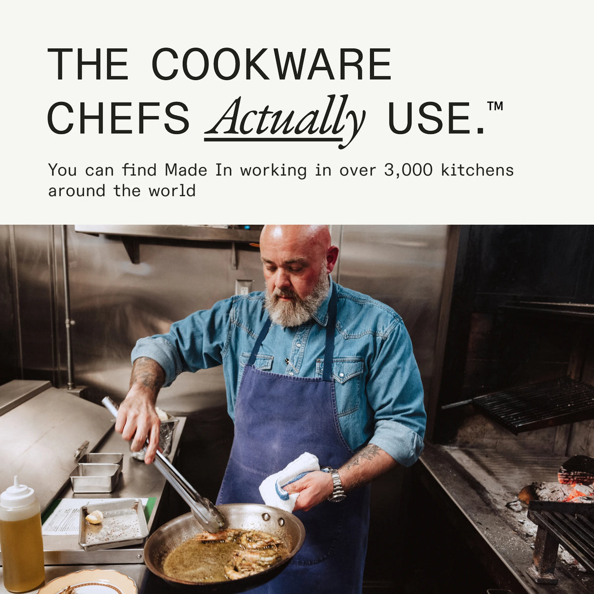 Stainless Clad Frying Pan