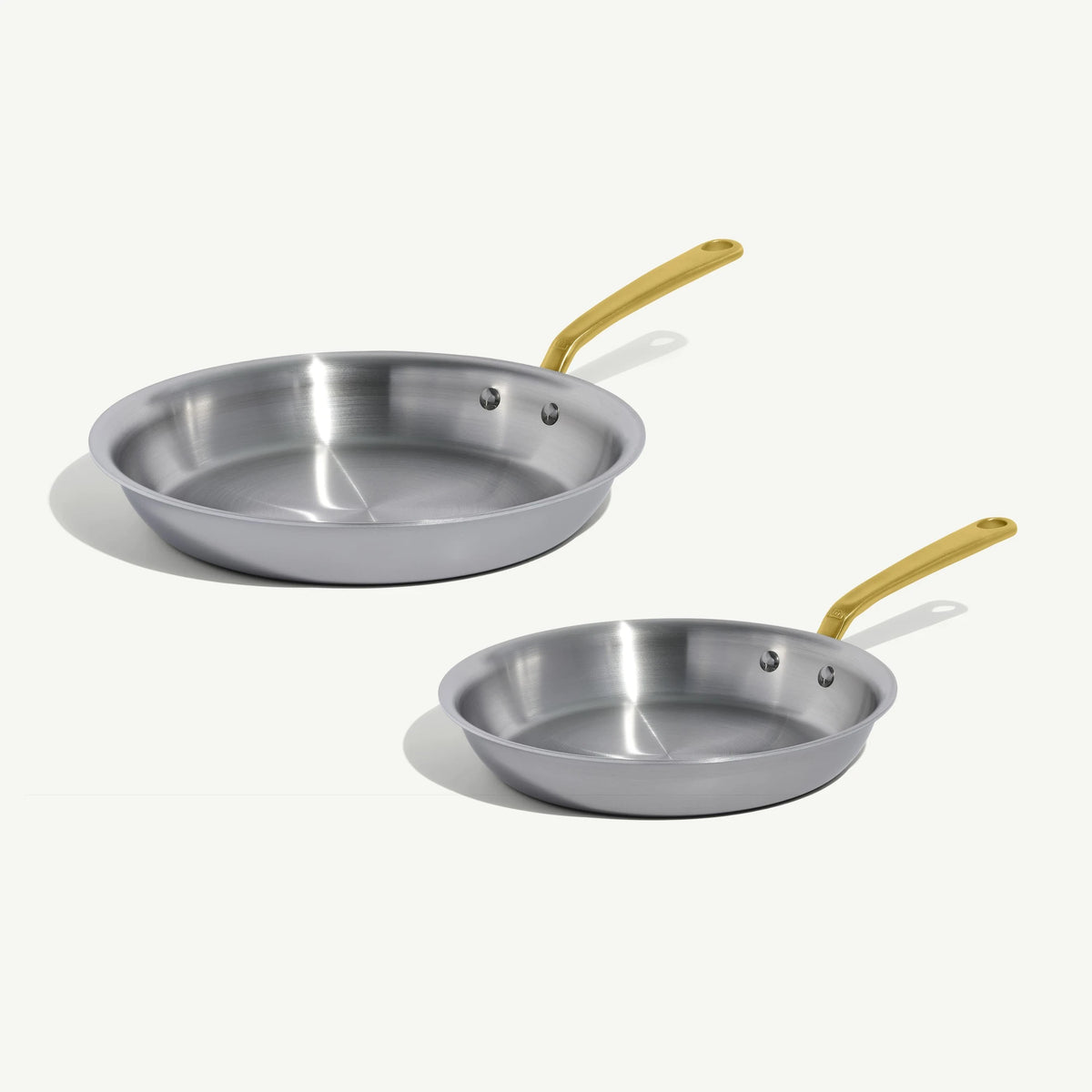 Stainless Clad Frying Pan Set
