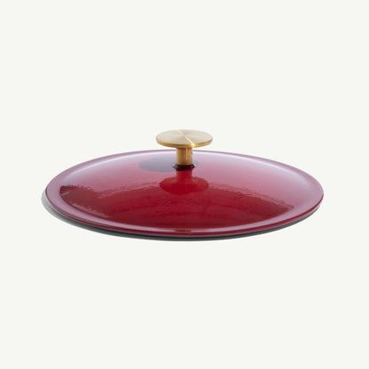 Round Enameled Cast Iron Dutch Oven