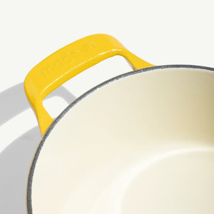Round Enameled Cast Iron Dutch Oven